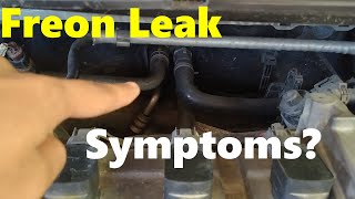 5 Symptoms of freon LEAK sa inyong sasakyan  DIY [upl. by Korwun]