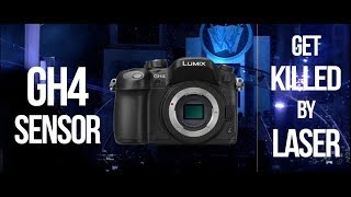 Lumix Gh4 sensor get burned by laser at festival in Thailand [upl. by Kalam]