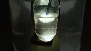 Instant water freezing experiment at home sciencehacks experiment scinceexperiment [upl. by Ahsaetal740]