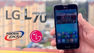 LG L70 en Telcel  Análisis [upl. by Esmerelda]