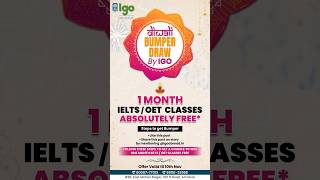 🪔𝐃𝐢𝐰𝐚𝐥𝐢 𝐁𝐮𝐦𝐩𝐞𝐫 𝐃𝐫𝐚𝐰 𝐁𝐲 𝐈𝐆𝐎🪔 Get IELTS amp OET classes 1 month of FREE [upl. by Allare166]