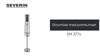 Severin Stavmixer med premiumset SM 3774 [upl. by Uase827]