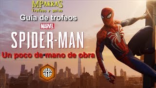 Marvels SpiderMan  Trofeo Un poco de mano de obra Resolver los Proyectos opcionales fácil [upl. by Allemac]