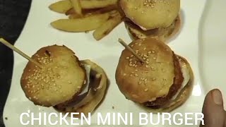 CHICKEN MINI BURGER [upl. by Lette]