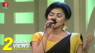 কে যাস রে ভাটির গাঙ বাইয়া  Liza  Live Bangla Song  BanglaVision Entertainment [upl. by Parris305]