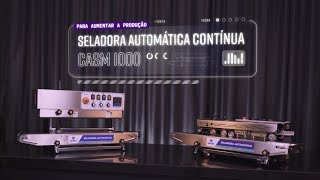 Seladora Automática Contínua com Datador CASM 1000 [upl. by Petey131]