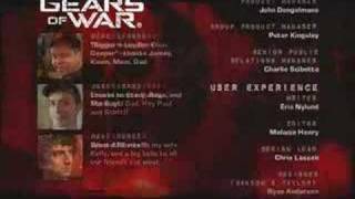 Gears of War  Credits feat quotThe Cole Trainquot [upl. by Atsiuqal]