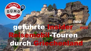 Atemberaubende Wohnmobiltour durch Griechenland  Dümo Travels  neu [upl. by Bough]