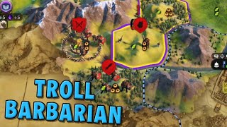 Barbarian or a Troll  Civ 6 Leader Pass Byzantium Ep4 [upl. by Ainevuol494]