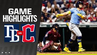 Rays vs Guardians Game Highlights 91324  MLB Highlights [upl. by Prinz311]