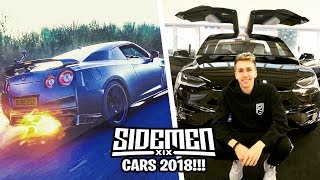 ALL NEW SIDEMEN CARS 2018 [upl. by Owen]