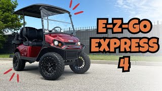 EZGO Express 4 Tour  Dean Team Golf Carts [upl. by Gris]