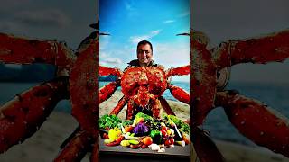 Making Special Sauce 🥫 for King Crab 🦀  ASMR Nature Cooking [upl. by Ahtnams]