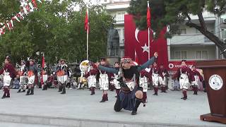 MYSİA SANAT MERKEZİ HALK OYUNLARI EKİBİ 2017 BURHANİYE ÖREN YAZ FESTİVALİ GÖSTERİSİ [upl. by Brooks]