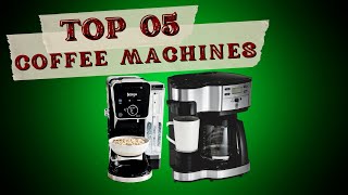 Top 5 Best Coffee Machines of 2024 [upl. by Sari]