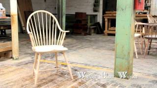 How to make a Windsor Chair by Warren Chair Works [upl. by Harriett]