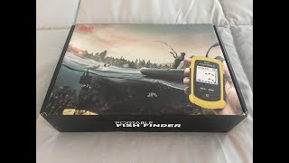 Impressive Test of the Lucky Portable Fish Finder  Perfect for Kayak or Canoe [upl. by Aevin275]