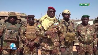 Visite du Chef d’Etat Major Général Adjoint des Armées au camp militaire de Ber 15 novembre 2024 [upl. by Ajad]