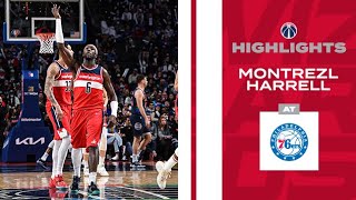 Highlights Montrezl Harrell scores 14 at Sixers  2222 [upl. by Aruat229]