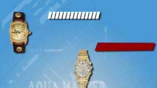 Aqua Master Watch Video [upl. by Nosrettap]