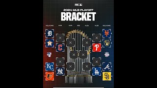 My MLB Postseason Bracket Predictions [upl. by Sane635]