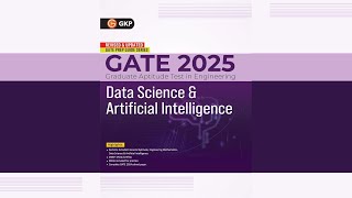 GATE 2025  Data Science amp Artificial Intelligence  Guide [upl. by Nivlad]