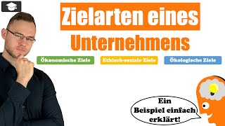 Die verschiedenen Ziele eines Unternehmens einfach erklärt [upl. by Devondra]