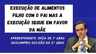 Juíza Descumpriu Decisão Judicial Filho com o Pai Execução em favor da Mãe [upl. by Yelrac913]