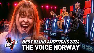 The Very Best Blind Auditions of The Voice Norway 2024 [upl. by Skvorak266]