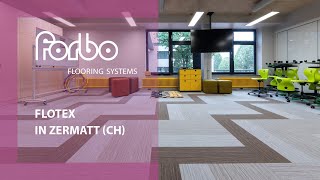 Flotex in Zermatt CH  Forbo Flooring Systems [upl. by Kcirad]