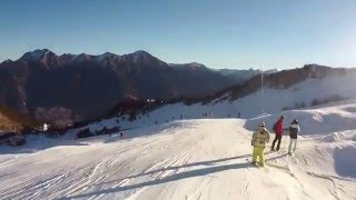 Bad Hofgastein Piste H3 Weidmoser Bergstation bis Sendleitenbahn [upl. by Adnirim]