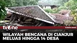 Daerah Terdampak Bencana Tanah Bergerak di Cianjur Meluas  Kabar Siang tvOne [upl. by Ralston]