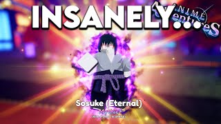 Showcasing New Evolved Sosuke Eternal Is INSANELY In Anime Adventures Update 18 [upl. by Melnick443]