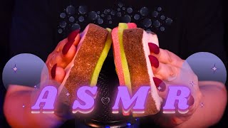 ASMR Scrubbers and Sponges to Scrub the Stress Away  NO TALKING [upl. by Ainak763]