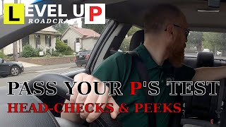 Pass Ps Driving Test Australia amp NSW  HeadChecks amp Peeks [upl. by Vokaay]