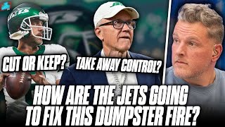 Former NFL GM Breaks Down How Jets Can Rebuild This Dumpster Fire  Pat McAfee Show [upl. by Tenner865]