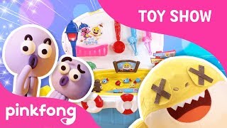 Pinkfong Baby Shark Fishing Play  Toy Review  Toy Show  Pinkfong Songs for Children [upl. by Retsbew]