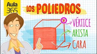 ¿Qué son los poliedros  Videos Educativos Aula365 [upl. by Eulalia]