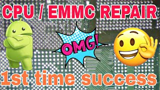 CPU  EMMC Repair 1st time success 🤩  Android phone automatically switch off and restart problem [upl. by Fernande546]