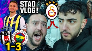 GALATASARAYLILAR BEŞİKTAŞ  FENERBAHÇE DERBİSİNİ STADDA İZLERSE Beşiktaş 13 Fenerbahçe Stad Vlog [upl. by Ffoeg24]