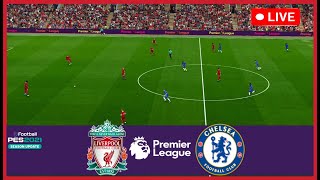 Liverpool vs Chelesa LIVE 🔴 Premier League 202425 ⚽ LIVE Match Now pes21 [upl. by Leisha110]