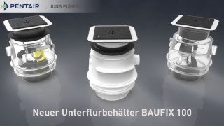 Baufix 100  neuer Unterflurbehälter [upl. by Olnton]