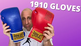 Everlast 1910 BOXING GLOVES REVIEW [upl. by Aihsenak]