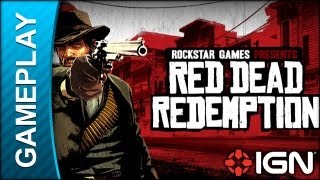 Red Dead Redemption  Horse Breaking  Gameplay [upl. by Ellehcer]