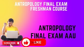 Anthropology final exam part one [upl. by Kilian]