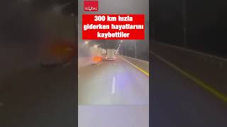 Aşırı hız sonları oldu shorts trafik kaza [upl. by Esnofla34]