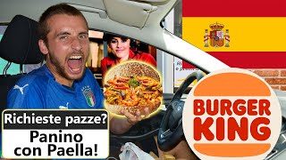 RICHIESTE ASSURDE ai Fast Food SPAGNOLI FUGGITI DA MC DONALDS [upl. by Nalda]