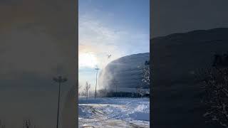 Allianz Arena Dach wird mit Hubschrauber geräumt münchen allianzarena bayern munich fußball CL [upl. by Ennaoj86]