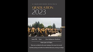 St Helens High School Graduation 2023 [upl. by Kidder]