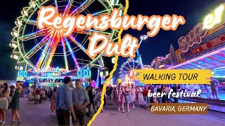 Oktoberfest IS NOT the only BEER FESTIVAL in Germany  DULT Regensburg Walking Tour [upl. by Farrington]